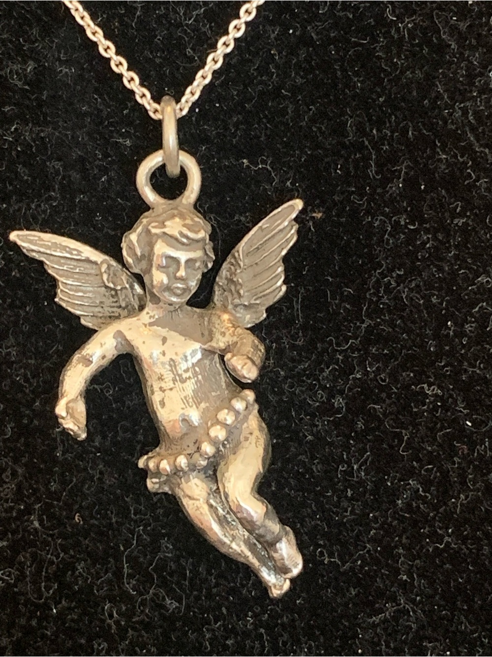 Mondo Mondo Silver Angel Necklace